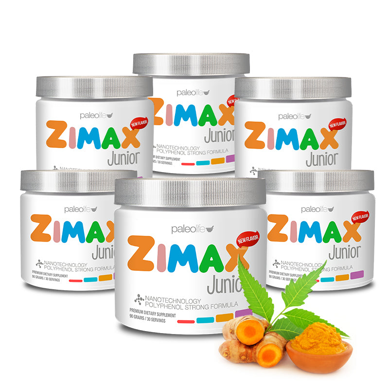 Zimax® Junior ¡ANTIOXIDANTE NATURAL NUEVO SABOR! 6 MESES DE ANTIOXIDANTES