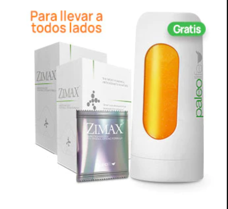 2 Zimax© Sobres + Licuadora Gratis