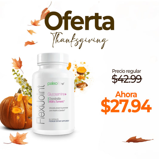 Flexijoint: Glucosamina + Condroitina + MSM