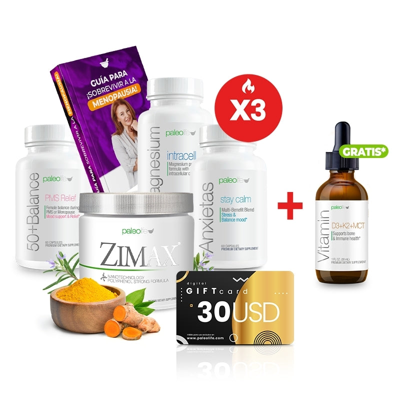 3 Meses - Kit Menopausia Feliz