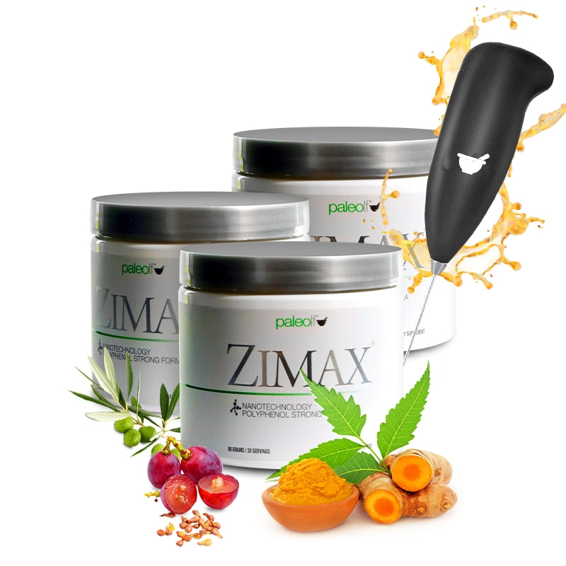 ZIMAX®️ Antiinflamatorio envase - 3 Pack - 90 Días + Batidora Premium Gratis + Envío Gratis dentro de Usa - MF